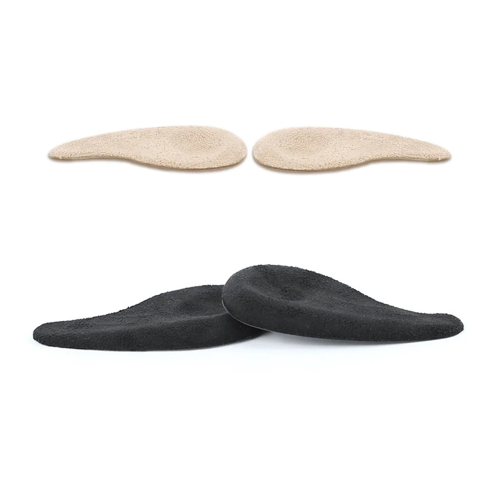 

2 Pairs Half Heel Insoles Practical Chic Shoe Pads Plantar Fasciitis Unusual High Correction Men and Women