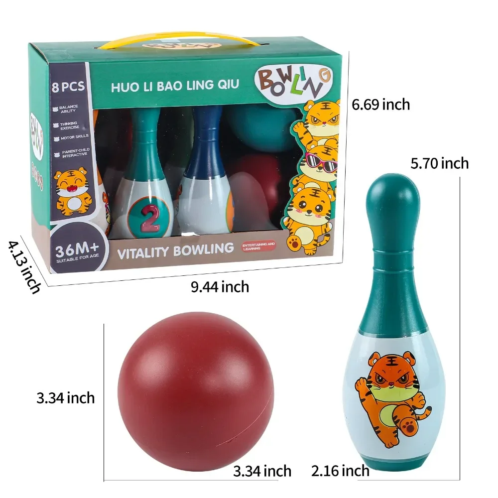 Kids Bowling Toy Set 6