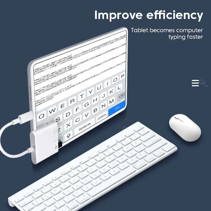 Type C OTG Adapter 3 in 1 TF CF SD Memory Card Reader For Macbook iPad Samsung Xiaomi Huawei USB C SD Card Reader Adapter