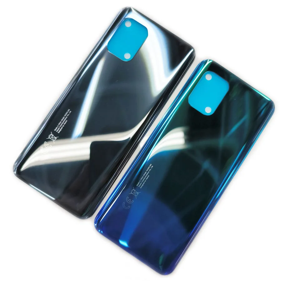 

Оригинальная Крышка батарейного отсека для Xiaomi Mi 10 Lite, задняя крышка Mi10 Lite, стеклянная панель, задняя крышка корпуса