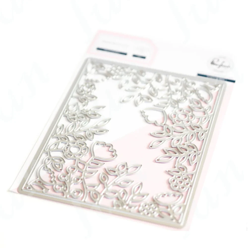

Secret Garden Frame Die Cuts for Card Making DIY Scrapbooking Crafts Metal Cutting Dies Stencils Photo Album Template Decoration