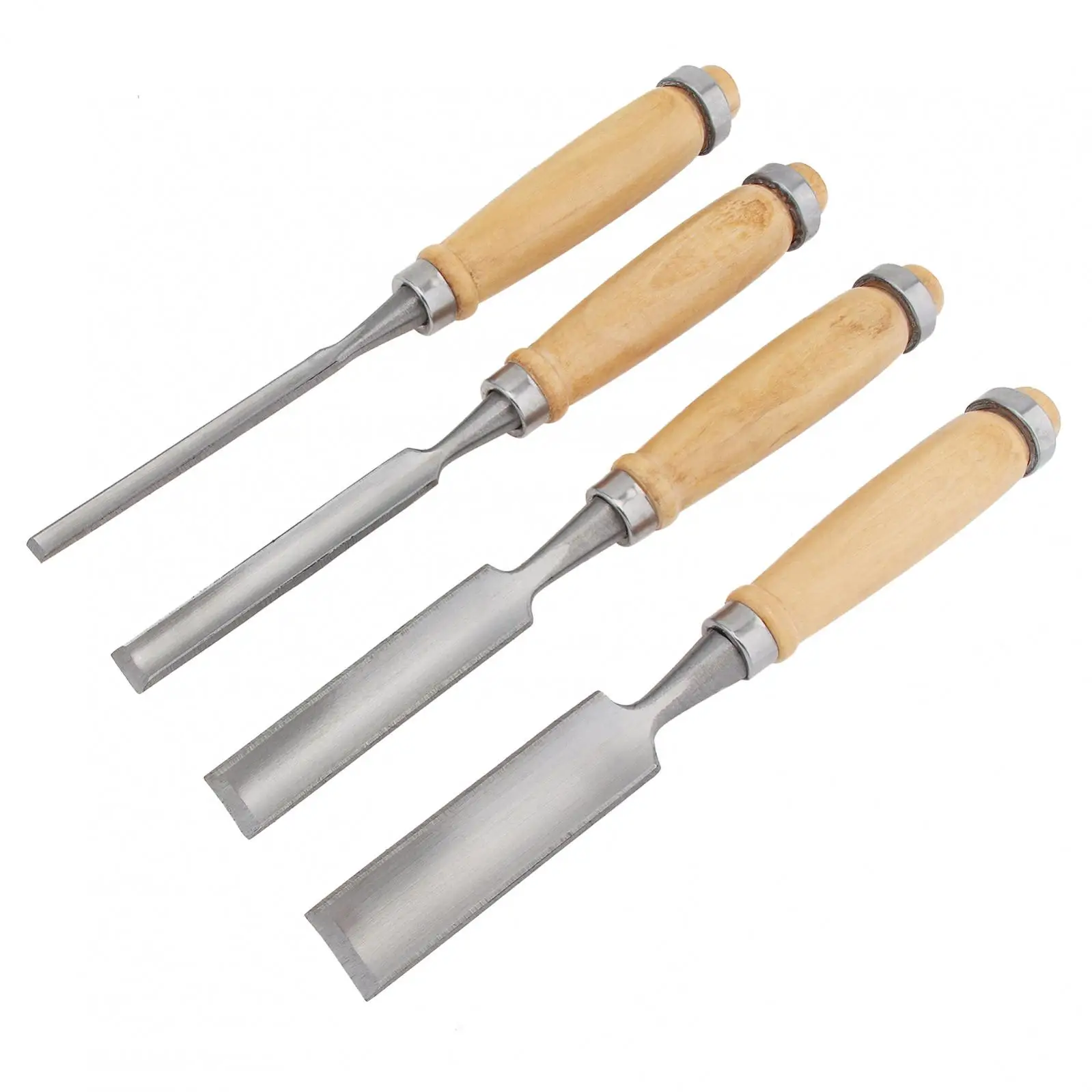 4pcs Chisel Set Semi Circular Woodworking Cutter Carving Chisel Steel Carpenter Wood Carving Gouge DIY Hand Tools  Set