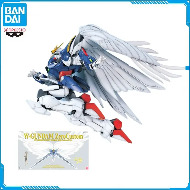 

BANDAI Original Wing Gundam Zero XXXG-00W0 PG 1/60 Action Figures Mobile Suit Gundam Wing Gunpla Model Kit Assembly/Assembling