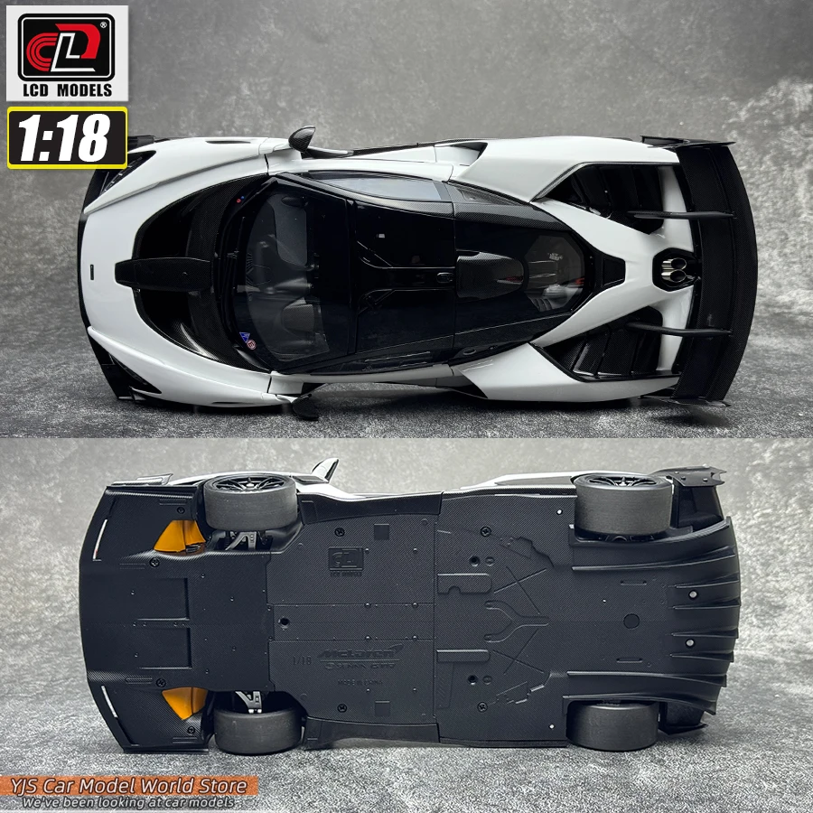 先行販売：LCD 1:18 マクラーレン・セナGTRカーモデル メタル製 静態