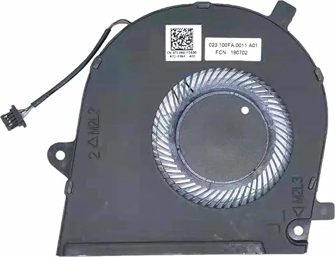 

New Laptop CPU Cooling Fan for DELL Inspiron 7391 Vostro 5390 5391 Latitude 3301 Series Fan