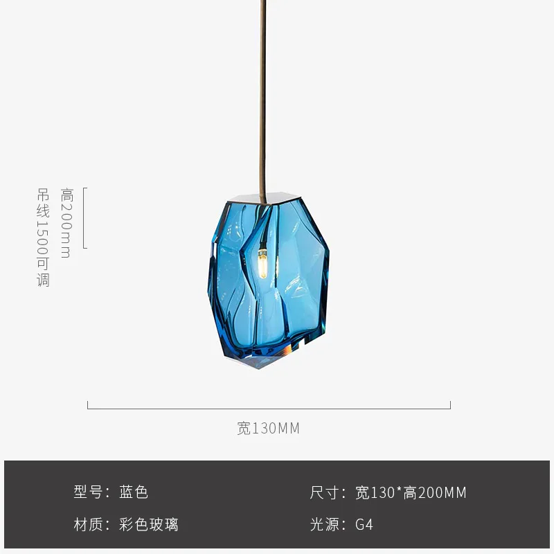 Blue glass
