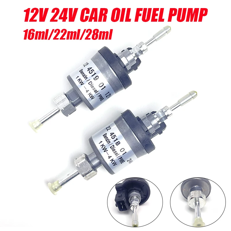 Fuel Metering Pump 12V 24V 16ML 22ML 28ML Fuel Supply System Eberspacher Airtronic D2 D4 Diesel Parking Heater fuel pump