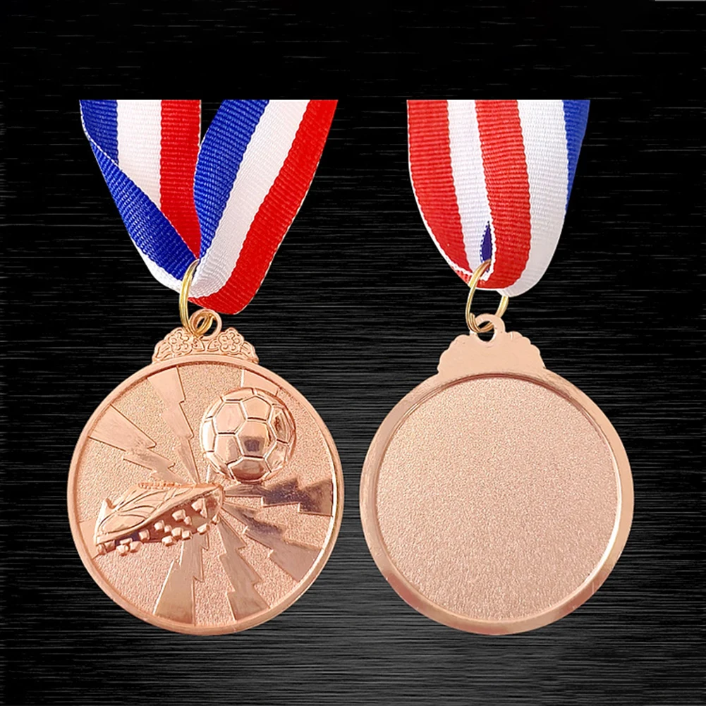 Soccer Medals Metal Winner Medals 2 Inch Zinc Alloy Football Sports for Sports Competitions Celebration