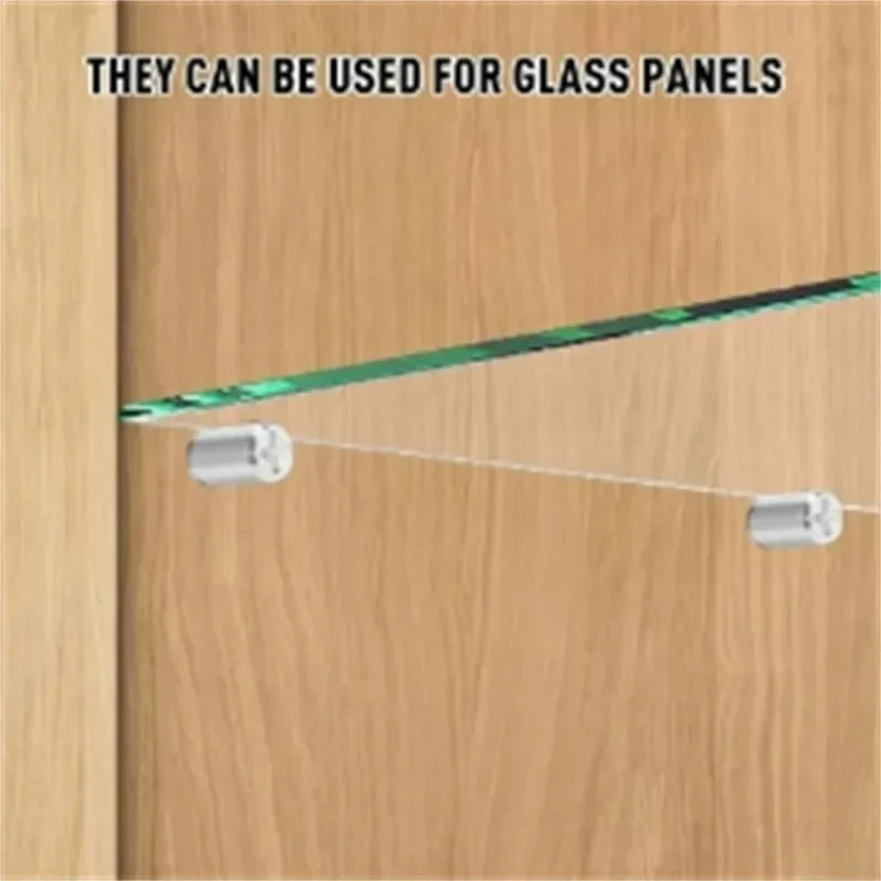 40/20 Pcs Self-Tapping Shelf Support Pegs - Anti-Slip Sleeve Design for Closet & Shelf Partition Brackets, No-Drill Installation