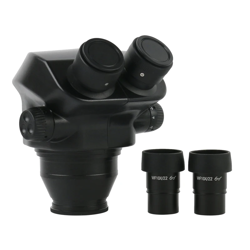 

3.5X 7X 50X 100X Binocular Stereo Microscope Head+Wide View WF10X/22mm Eyepieces 0.5X 2.0X Microscopio Objective Barlow Lens