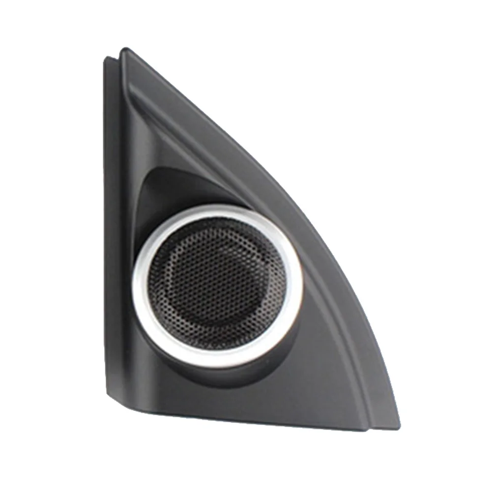 Car Door Panel Audio Horn Cover Tweeter Triple-Cornered Speaker Loudspeaker Cover Trim for Toyota Vios Yaris