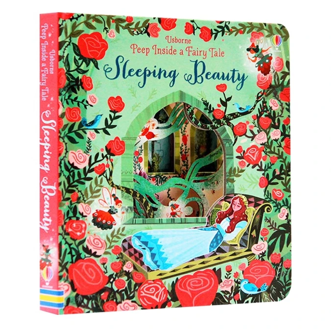 Usborne Books Peep Inside a Fairy Tales English Story Picture Book Bedtime Reading Toddlers Kids Gifts Montessori Learning Toys 6