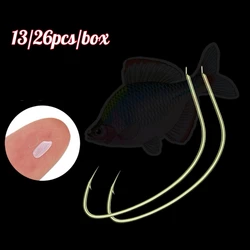 Small Fish Hooks Set for Micro and Stream Fishing (26pcs)