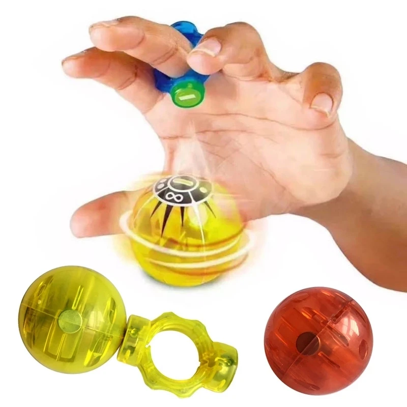 

Electronic Magnetic Balls Toy Colorful Magnetic Control Induction With Power Ring Toys Relieve Stress Fidget Toys For Children