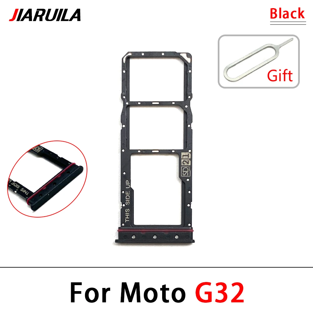 Enhanced SIM Card Holder Tray with Pin - Universal Replacement Adapter Socket