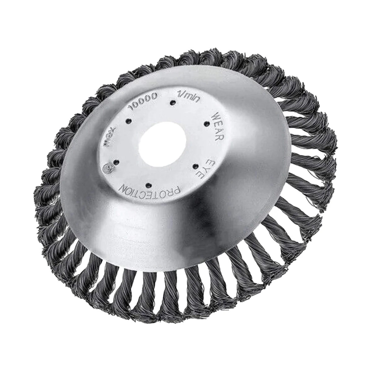 

Lawn Mower Twisting Wire Weeding Wheel Lawn Mower Weeding Head Wire Rust Removal Weeding Disc 8 Inches
