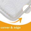 Decorative Modern Round Flower Carpet Living Room  Area Rugs Bedroom Bedside Computer Chair Rug Absorbent Anti-slip Bath Mat 6