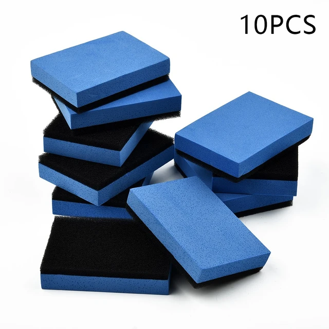 10pcs Car Ceramic Coating Sponge Glass Nano Wax Coat Applicator