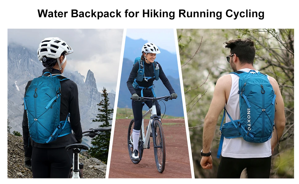Hydrationsrucksack, 18L Mehrzweck-Wanderrucksack, Wasser-Rucksack Isolierter Hydrationspack Ideal zum Wandern und Radfahren – Detail 5
