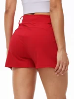 Women's Summer Shorts Casual Joker Gym Yoga Loose Breathable Quick Drying with Pockets for Mobile Phone Running High Waist Short - Image 3