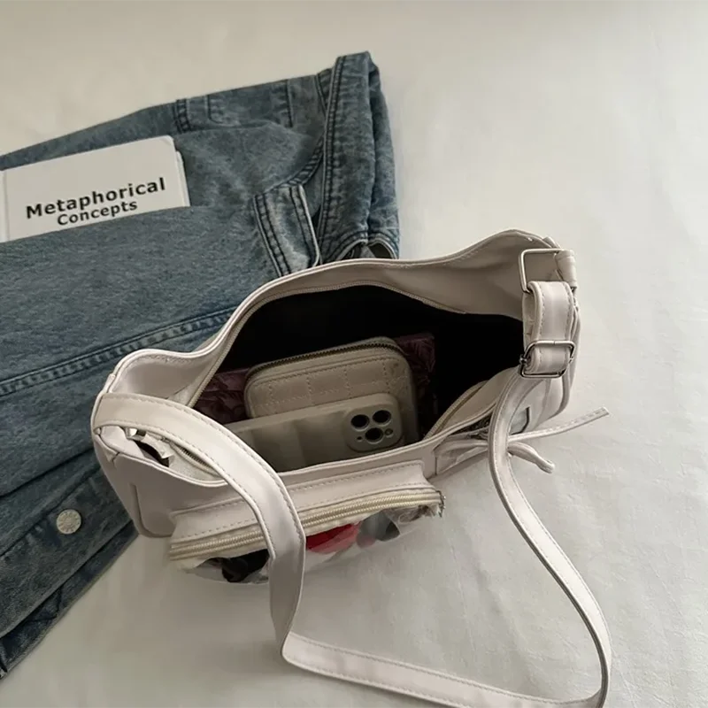 Y2k Harajuku Shoulder Bag Women Korean Transparent Ita Bag School Crossbody Bag Female Japanese Designer Preppy Handbag Purse 6
