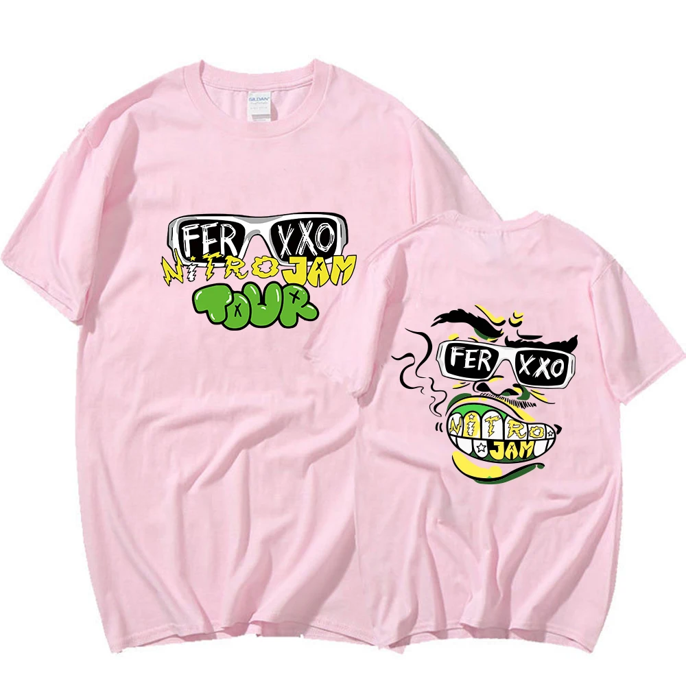Feid Ferxxo T-Shirt Rapper Tshirts Short Sleeve Top Hiphop T Shirts Unisex Y2K Tshirt Tops 4