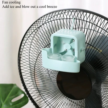 Ventilatore Rinfrescante per Clima Caldo, Ventilatore da Pavimento con Funzione Ghiaccio, Dispositivo di Raffreddamento Domestico a Sospensione, Piccolo Condizionatore d'Aria Estivo
