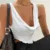 Y2K European and American women's summer low cut vest sexy sleeveless shirt