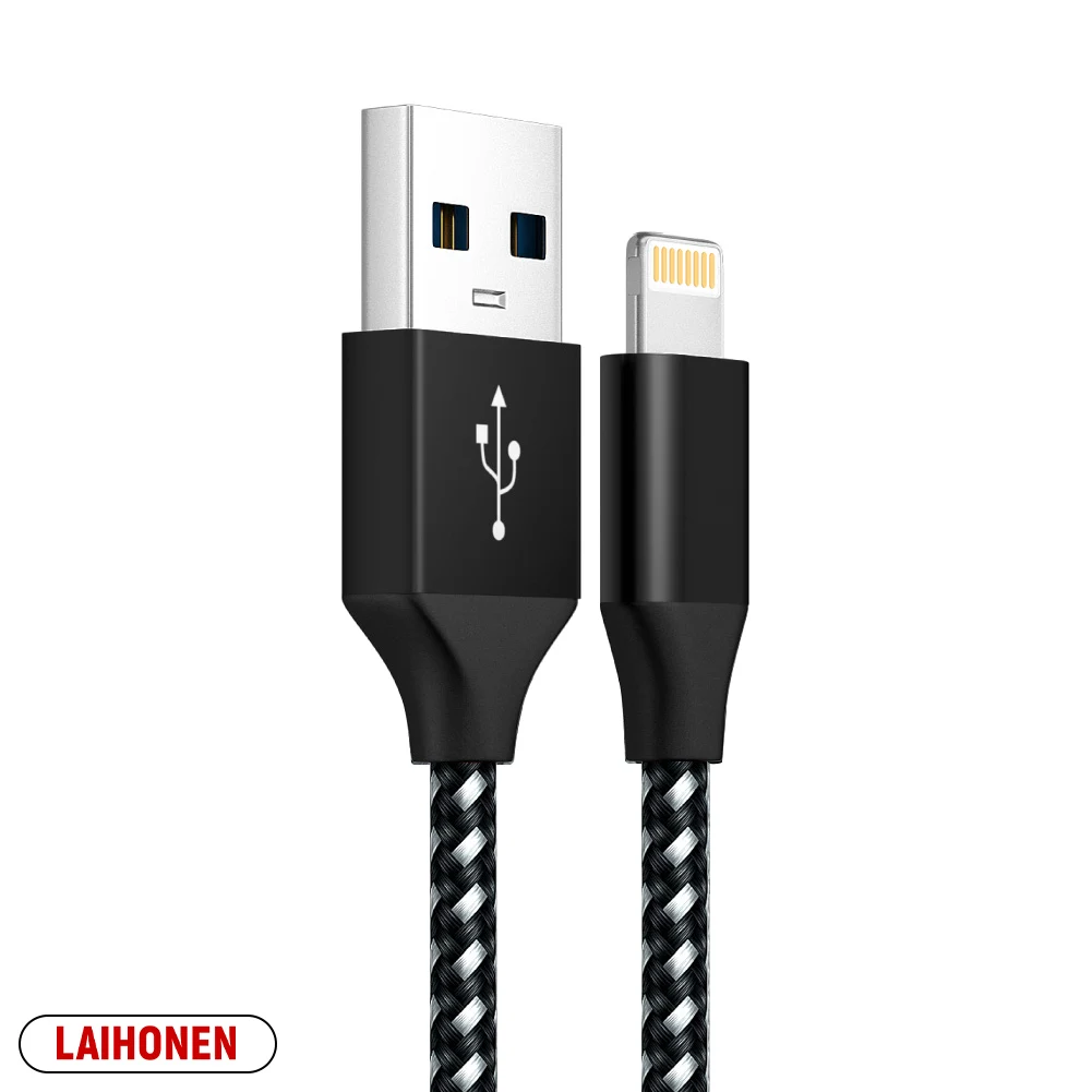 Nylon Braided Fast Charging USB Cable - Available in 1m, 2m, 3m Lengths