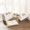 One Desktop Storage Box, A Bamboo and Wood Cosmetic Storage Basket, Is Suitable for The Living Room and Coffee Table. 5