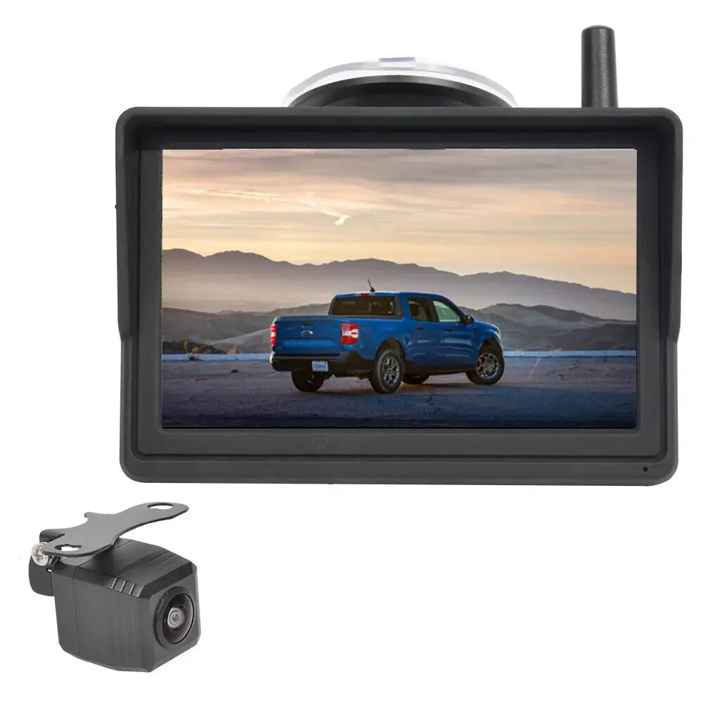 

Digital 5 Inch Backup Display Wireless Reverse System for Vehicle Truck