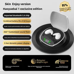 Comfortable Mini Stereo Wireless Bluetooth Earbuds for Mobile and Computer (White)