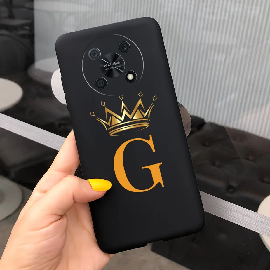 Stylish Letter Design Soft Slim Phone Case - 6.7'' Back Cover Bumper