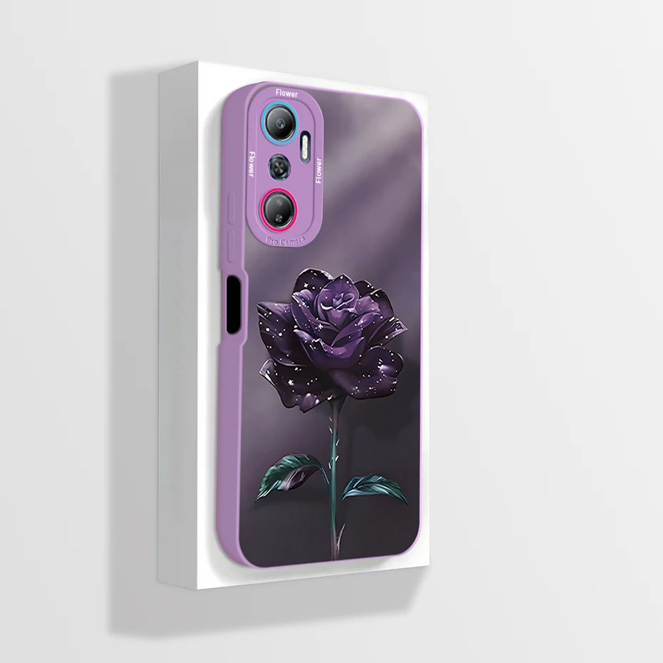 Artistic Liquid Silicone Bumper Phone Case Cover