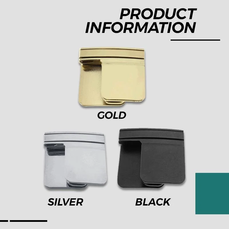Belt Buckle Unisex Waist Shrink Clip Stretch Buckle Multi-Function Folding Elastic Pop Buckle