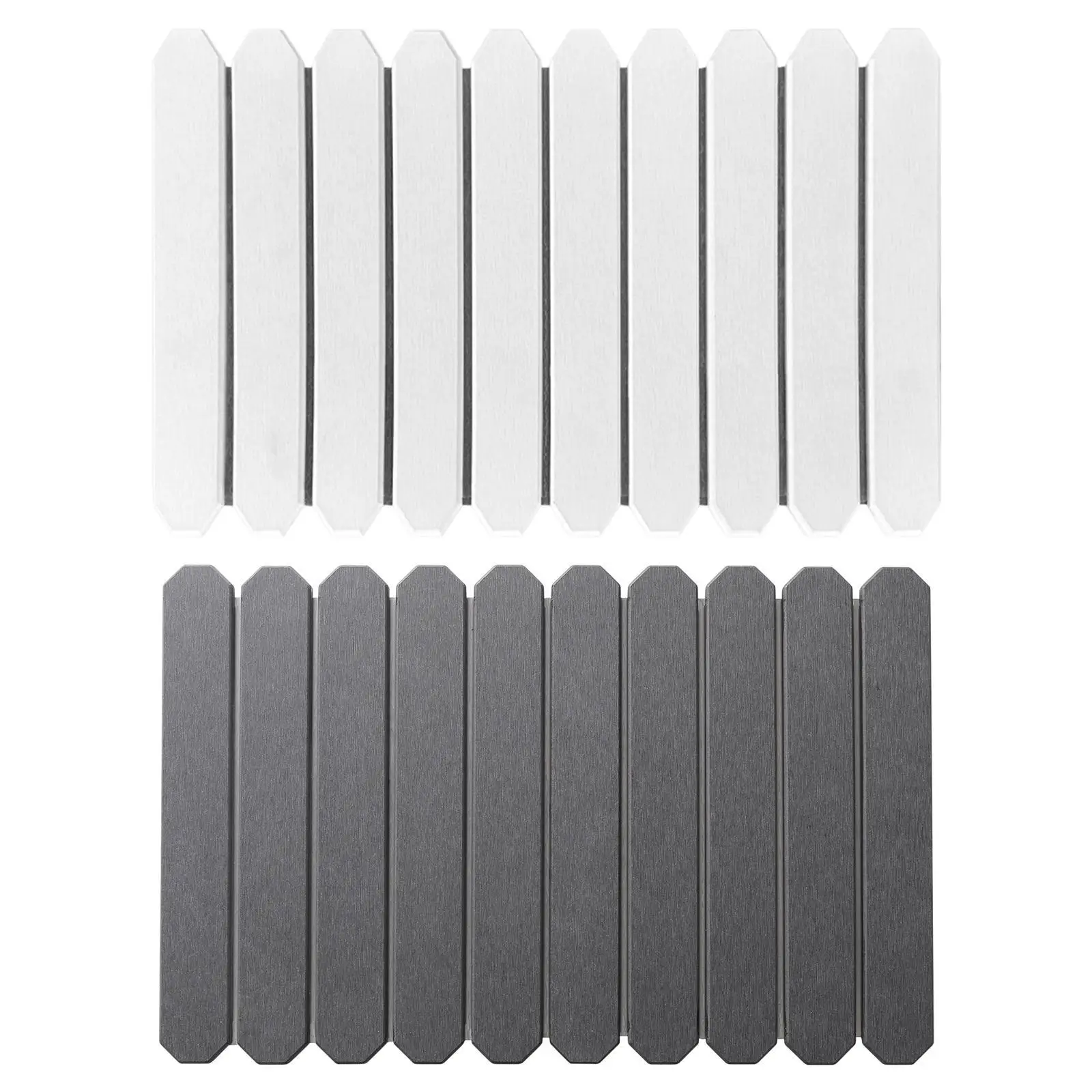 Stone Drying Mat for Kitchen Counter Dish Drying Pad Water Absorbent Stain Resistant Fast Dry Diatomaceous Mat for Household