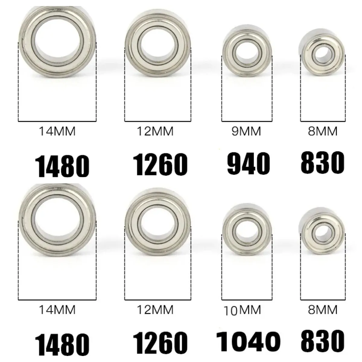 Electric Motor Micromotor Handpiece Ball Bearing Accessories 4 pcs 210 102L/105L 35K