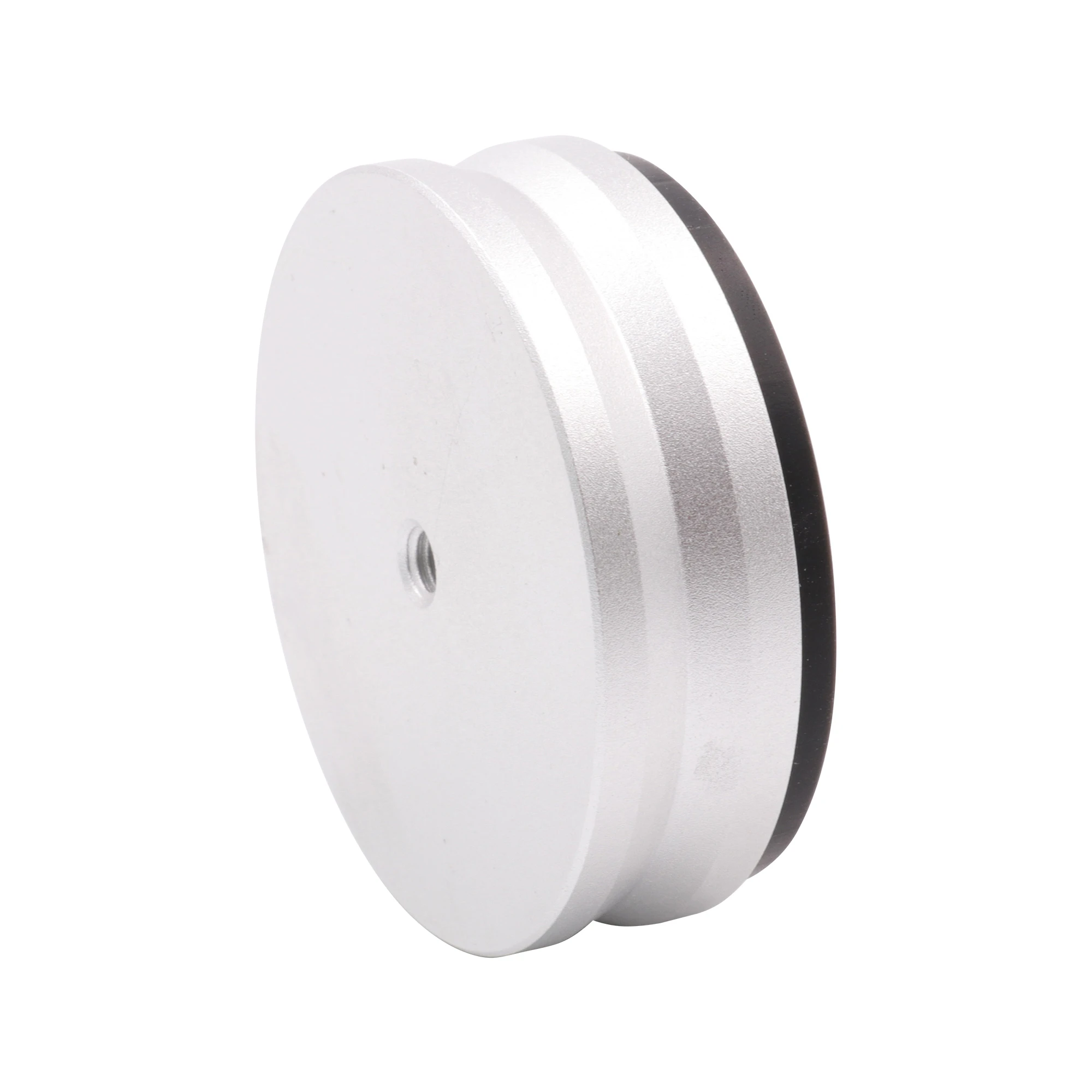 Hifi 오디오 AMP 스피커 턴테이블 컴퓨터용 기계 가공 솔리드 풀 알루미늄 절연 발 스탠드 패드 콘 바닥 베이스, 44x15mm, 1 개