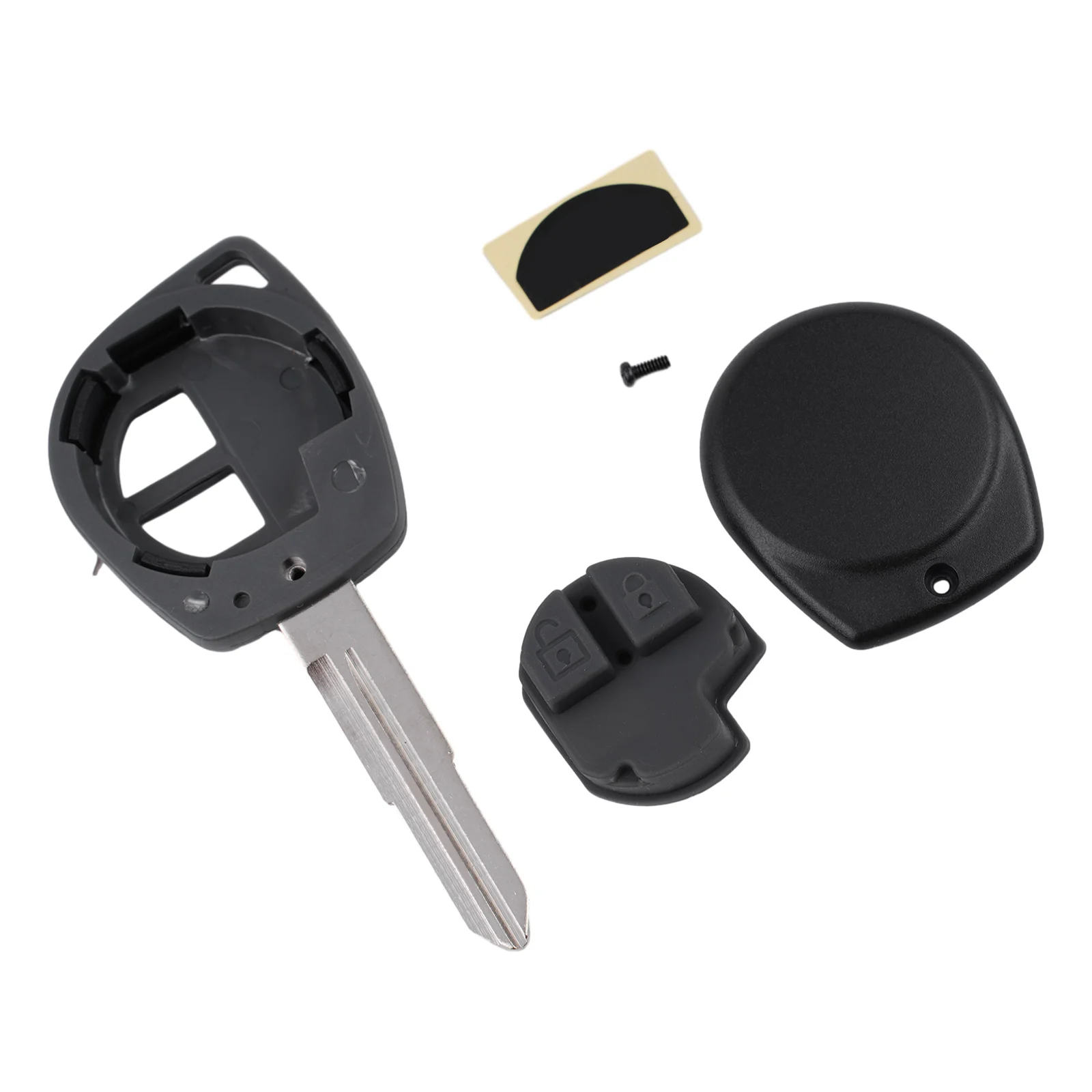 Shell Key Shell Garden Indoor Accessories Anti-Broken Good Signal Parts Replacements 2 Buttons For SUZUK Durable