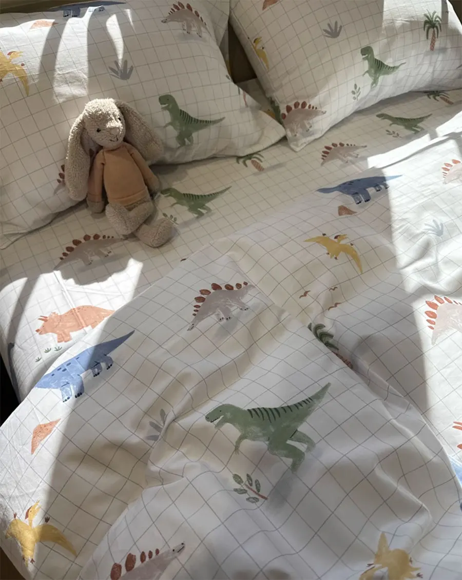 

Fashion cartoon dinosaur bedding set kid teenage boy,twin full queen king cotton home textile bed sheet pillow case quilt cover