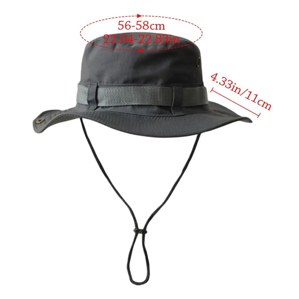 Bucket Hat Summer Camping Hiking Cap Anti-UV Sun Hat Quick Dry Mountaineering Caps Panama Hat