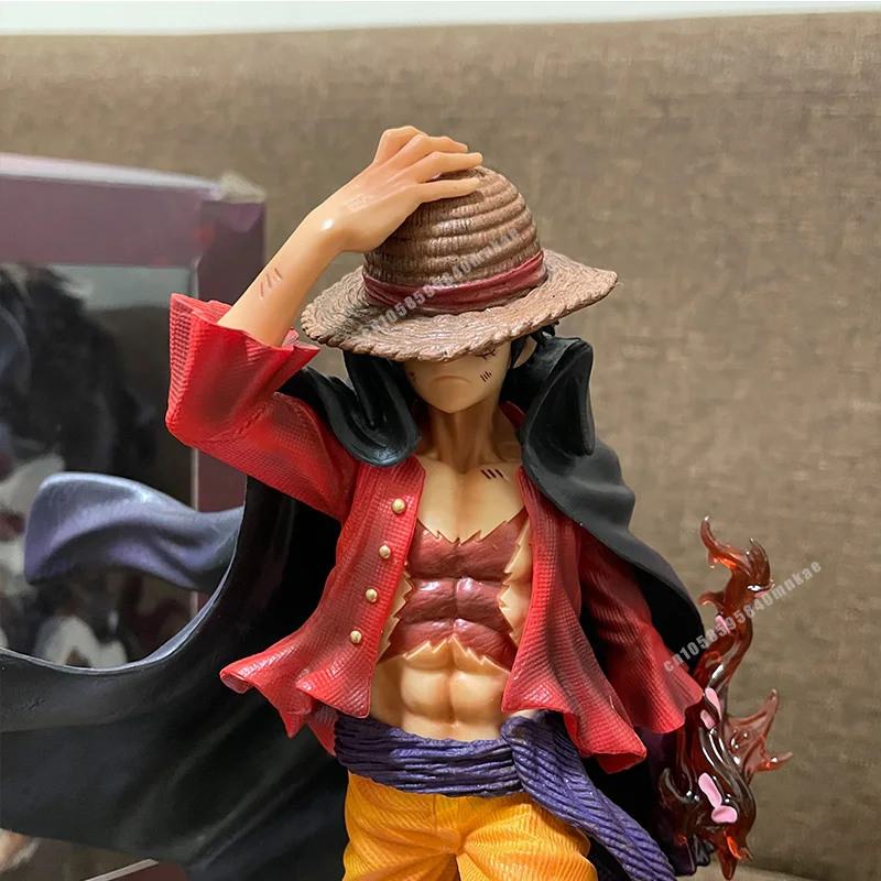 New One Piece Luffy Anime Figure Monkey D. Luffy Action Figurine 25cm PVC Collectible Model Doll Toys