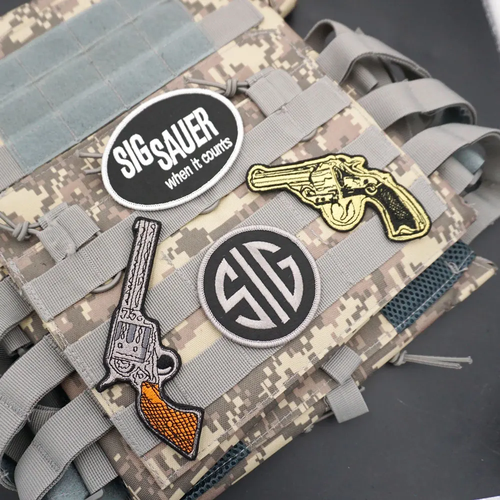 SIG SAUER LEGION Military Tactical Embroidered Patches Armband
