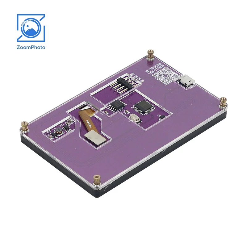 ZoomPhoto 3.5 Inch IPS LCD Screen Monitor Display USB Display Sub-Screen Support Raspberry Pi linux
