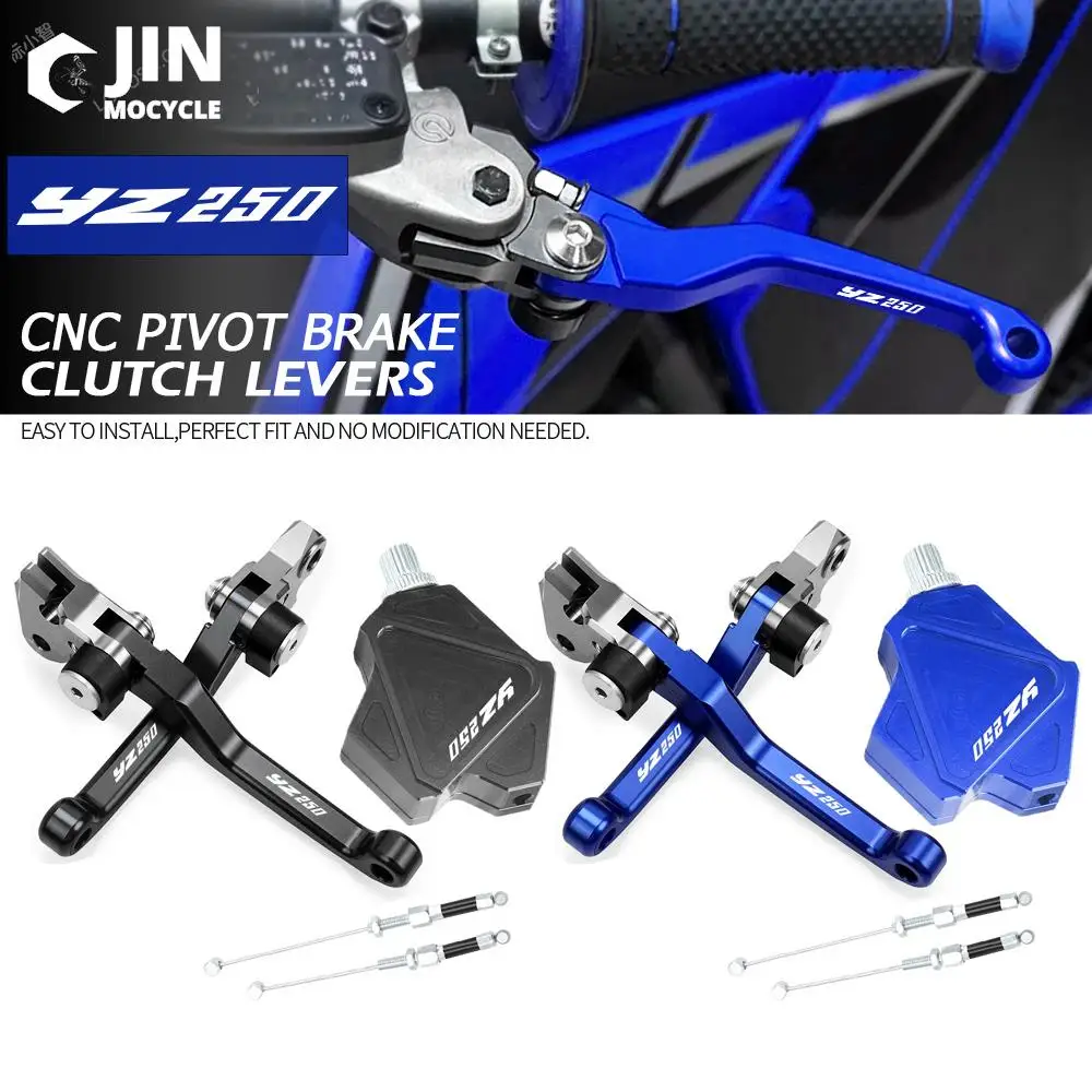 

Brake Clutch Levers Stunt Clutch Pull Cable Lever Replacement Easy System For YAMAHA YZ250 2008 2009 2010 2011 2012 2013 2014