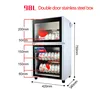 Tableware Disinfecting Cabinet, Commercial And Household Small Vertical Bowl, Stainless Steel Disinfecting Cupboard 5