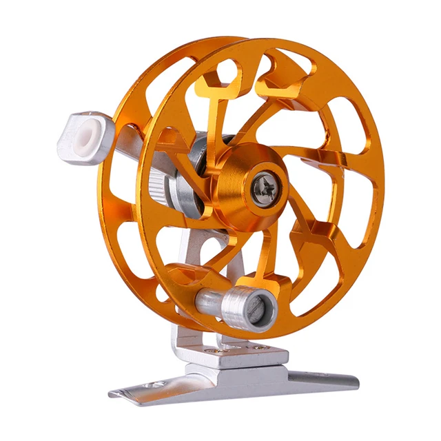 Ice Fishing Fly Fishing Reel With Ceramic Outlet Hole Rattle Reels