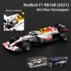 Bburago 1:43 Red Bull 2021 RB16B #11 #33 Turkey F1 Formula Car Static Die Cast Vehicles Collectible Model Racing Car Toys 2