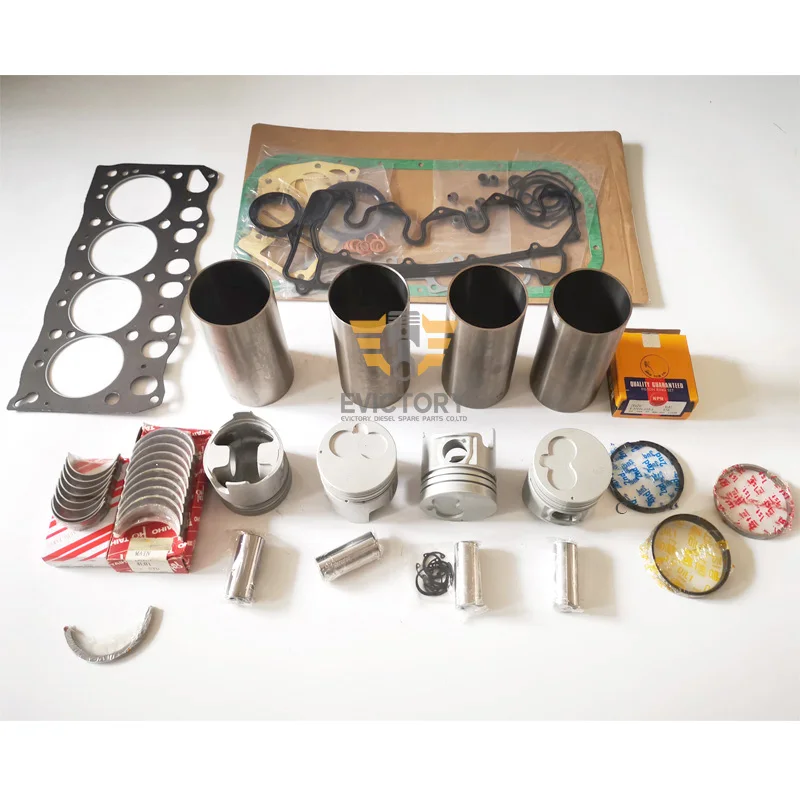 

EV forklift ISUZU DA120 rebuild kit piston ring cylinder liner gasket bearing