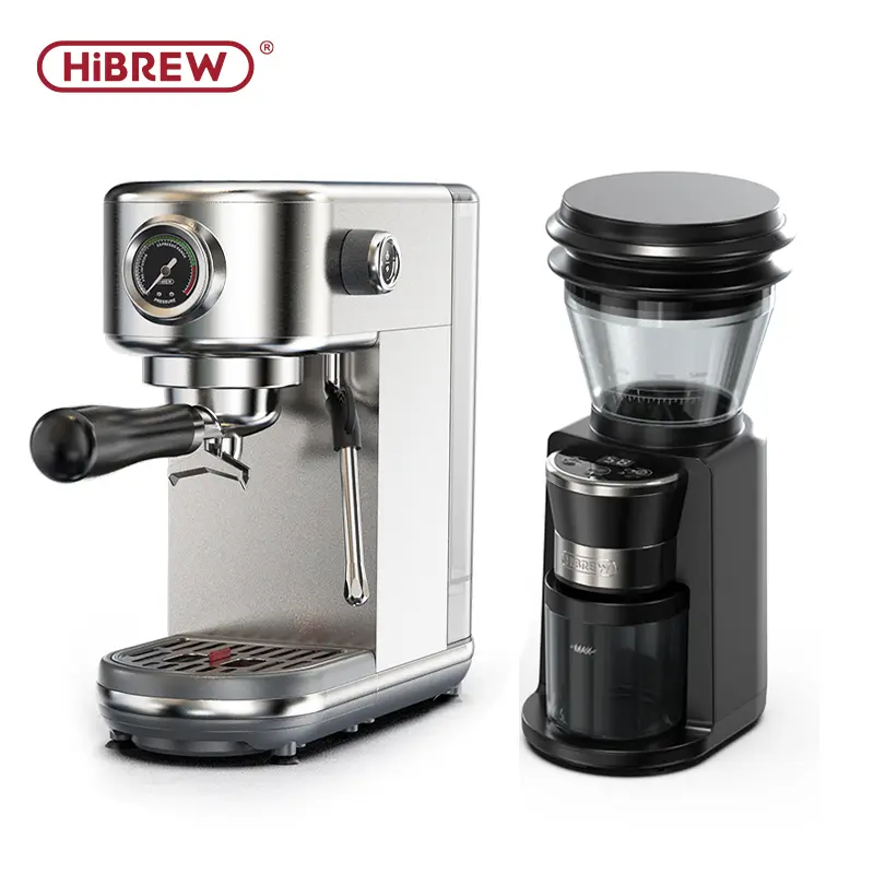 HiBREW 20Bar Semi Automatic Espresso Coffee Machine Temperature Adjustable Cold/Hot Super Slim Coffee Maker Cappuccino H10B - Image 10